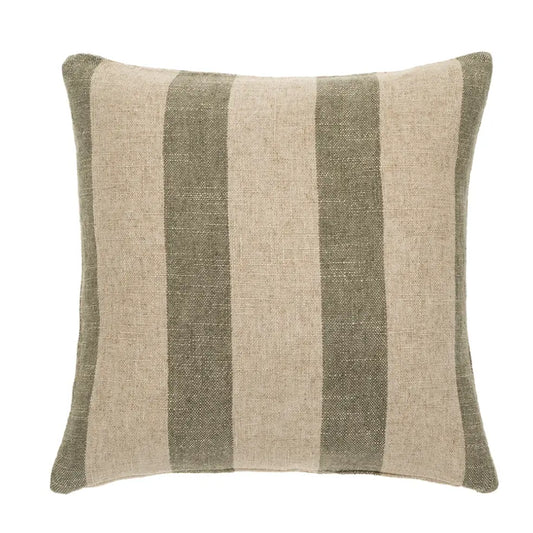 Penstone Stripe Pillow Green - PABOOM