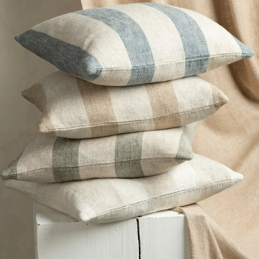 Penstone Stripe Pillow Sand - PABOOM
