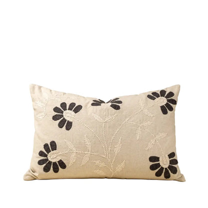 Indaba - Petal Pillow 16x24’’ Charcoal