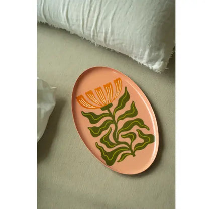 Indaba - Petal Pop Decorative Enameled Tray