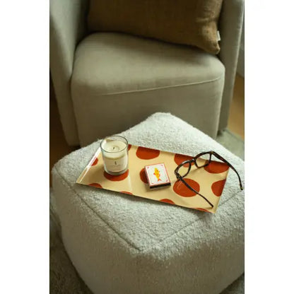 Indaba - Polka Dot Decorative Enameled Tray