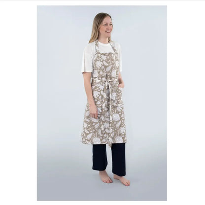 Indaba - Sable Block Print Apron