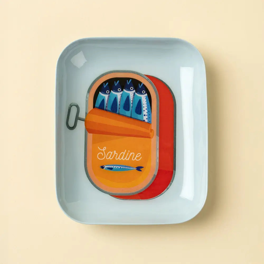 Indaba - Sardine Decorative Enameled Tray