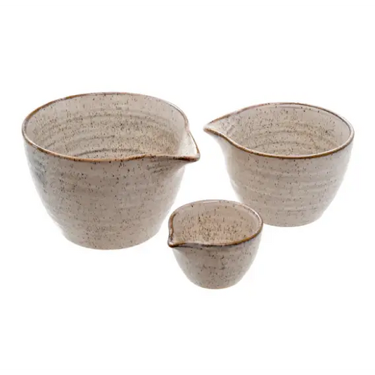 Set of 3 Galiano Spouted Bowls - PABOOM