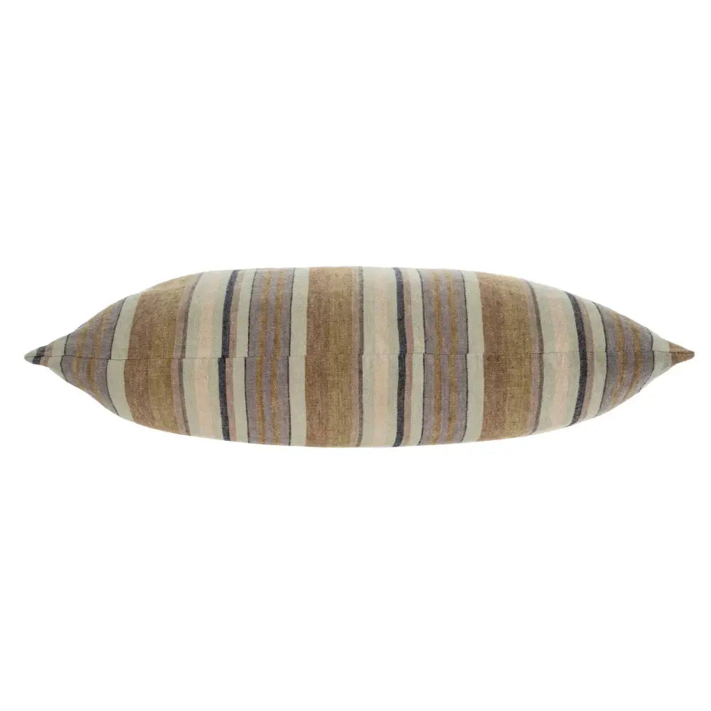 Seychelles Linen Pillow 16x24in, styled view - PABOOM