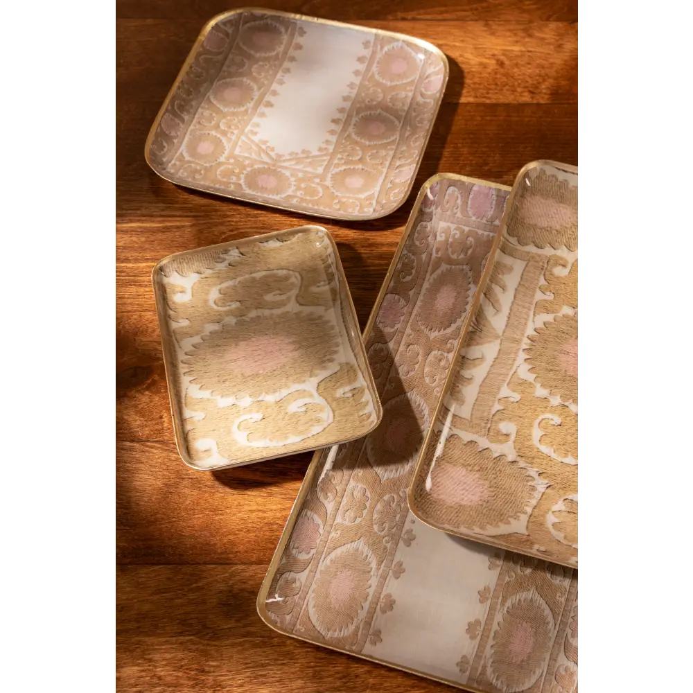 Indaba - Sunrise Suzani Enamelled Tray