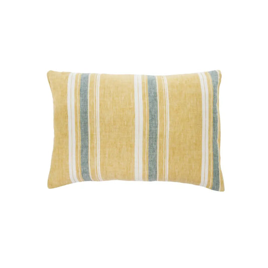 Indaba - Surfside Linen Pillow Blue Stripe