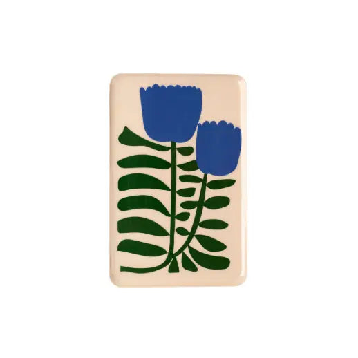 Indaba - Tall Tulips Decorative Enameled Tray