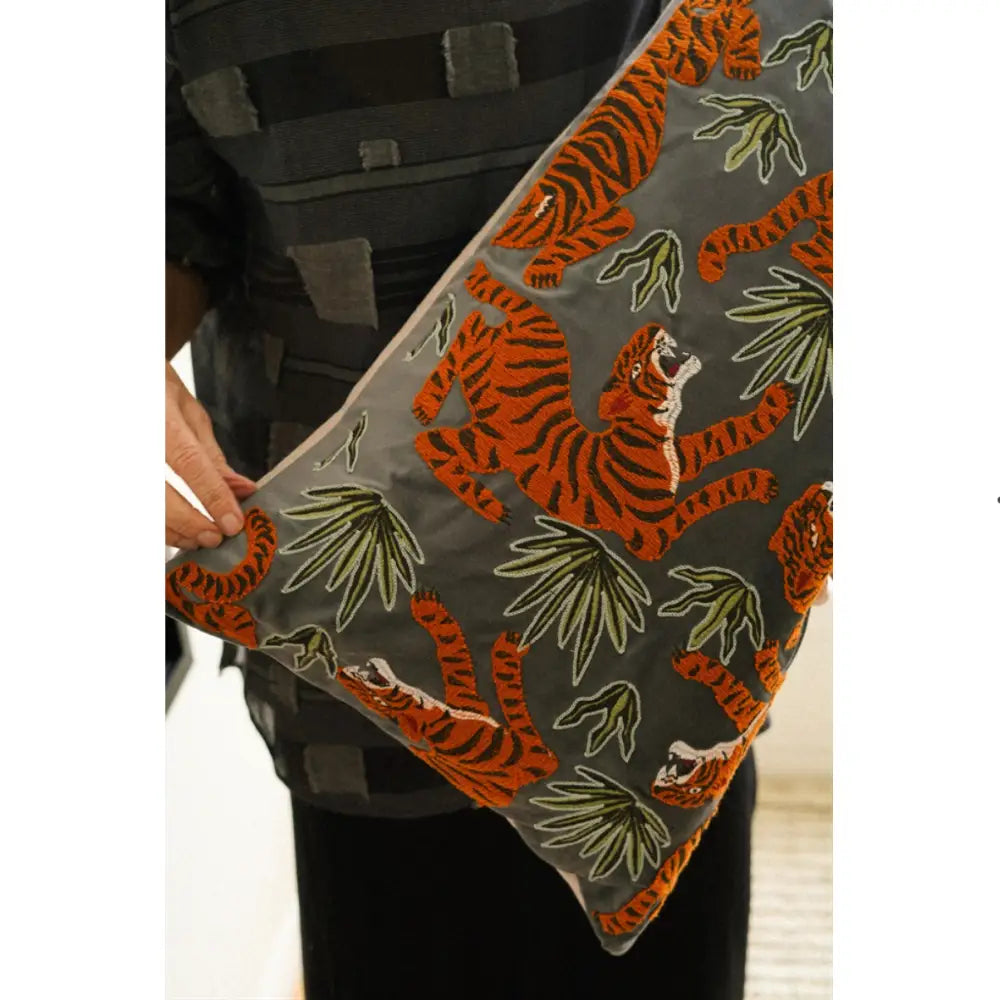 Indaba - Tiger Tales Pillow 16x24”