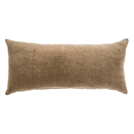 Vera Velvet Long Pillow Carob - PABOOM