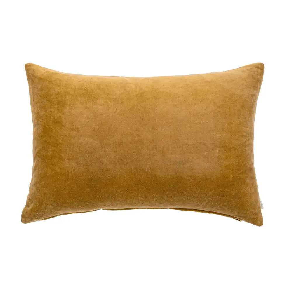 Indaba - Vera Velvet Pillow Camel 16x24”