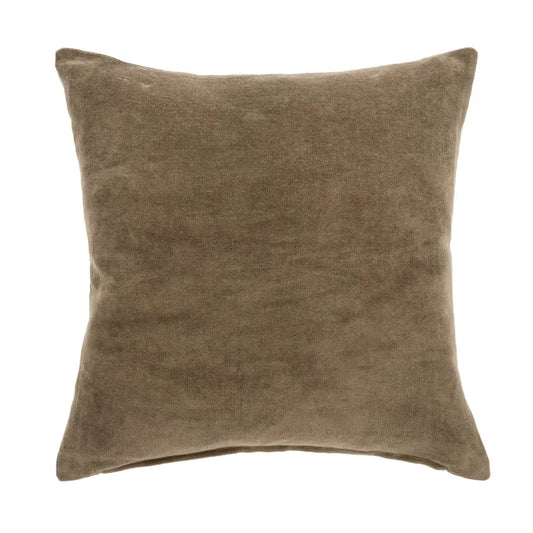 Vera Velvet Pillow Carob - PABOOM