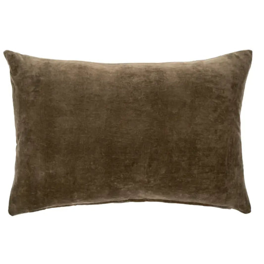 Vera Velvet Pillow Carob - PABOOM
