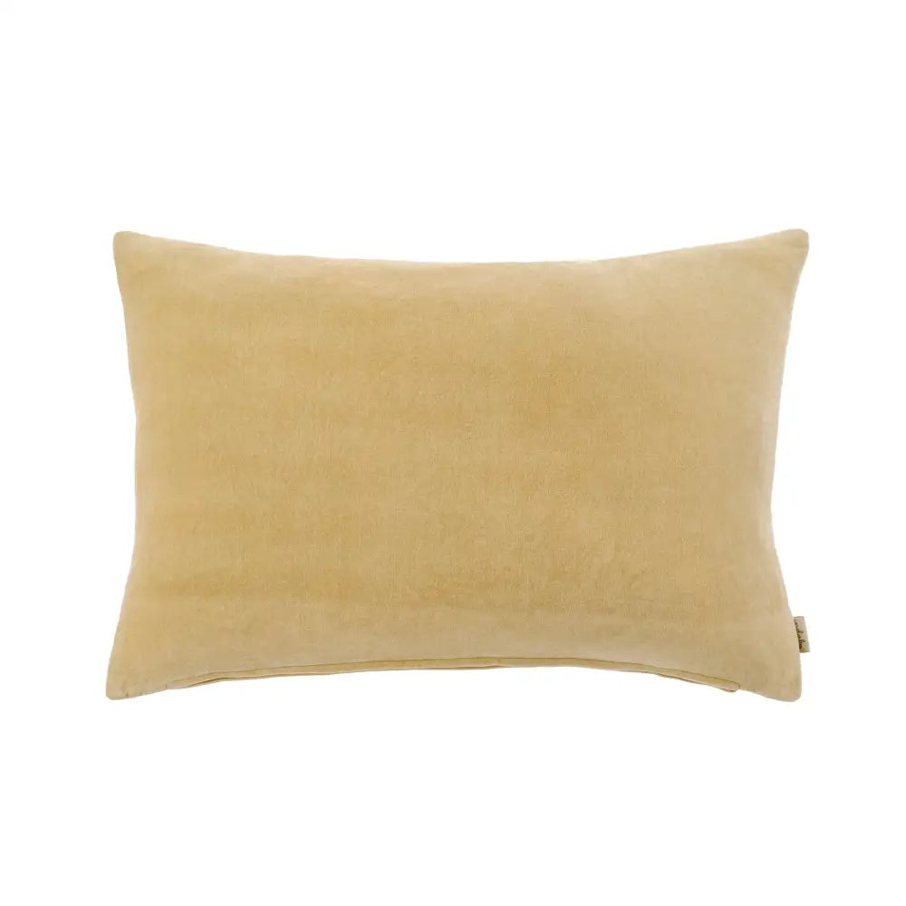 Indaba - Vera Velvet Pillow Honey 16x24”