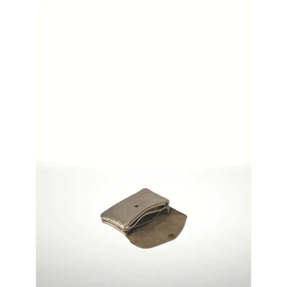 ITALIAN’S LEATHER - Laminated Suede Leather Wallet Katia Plus 220804