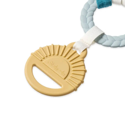 Bitzy Busy Ring™ Teething Activity Toy - Rainbow