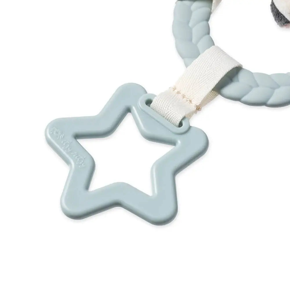 Bitzy Busy Ring™ Teething Activity Toy - Rainbow