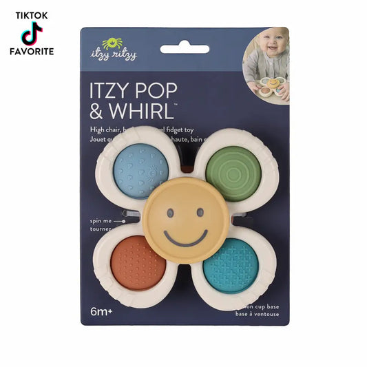 Itzy Ritzy Canada - *New Option* Pop & Whirl™ - Bath + Travel Toy Smile