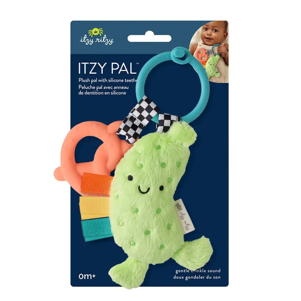 Itzy Pal™ Plush + Teether - Strawberry