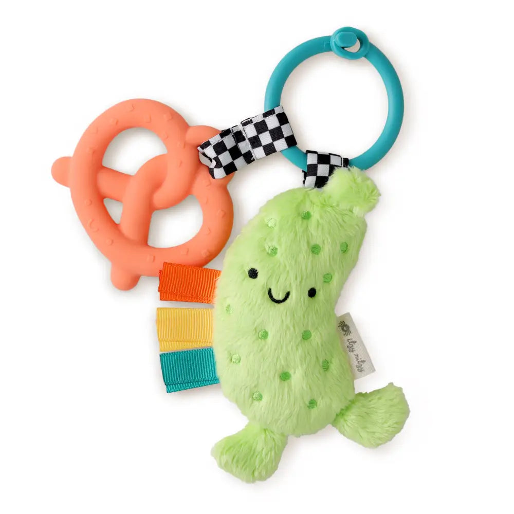 Itzy Pal™ Plush + Teether - Pickle