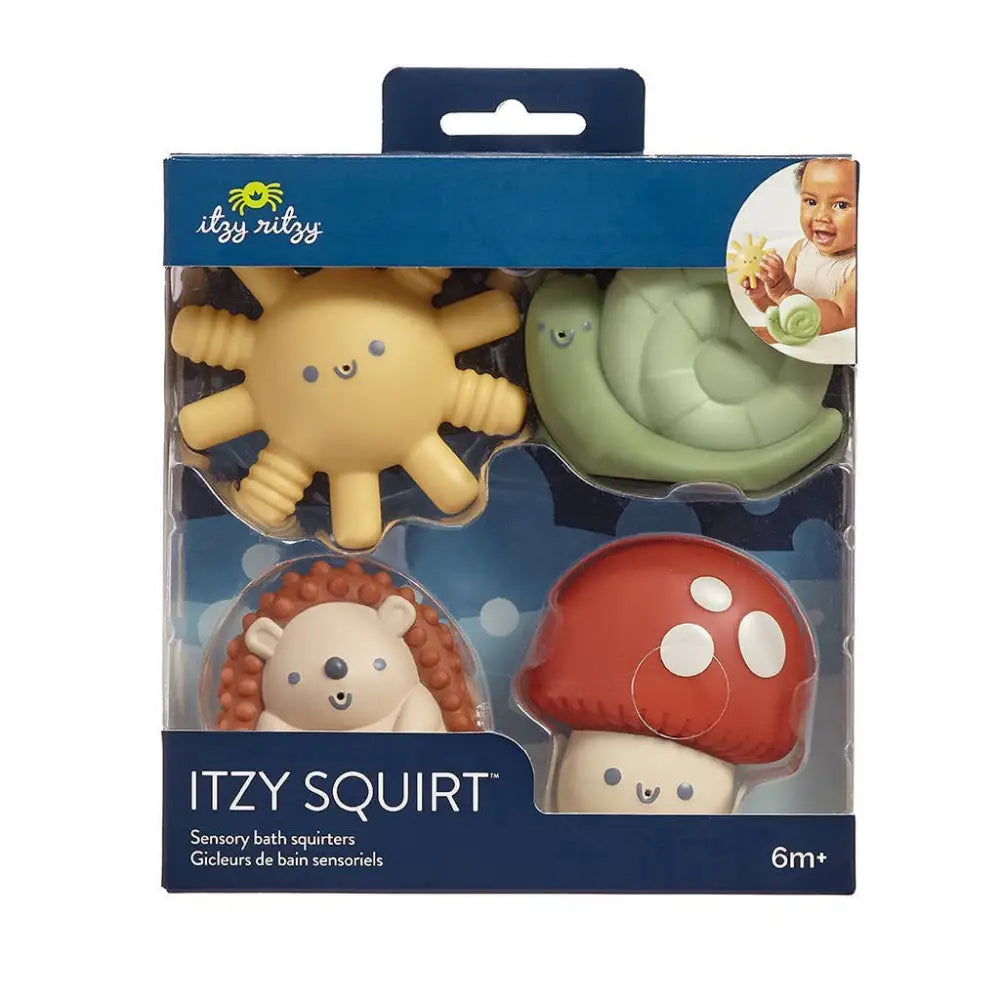 Itzy Ritzy Canada - Squirt™ 4-Pack of Soft Bath Toys