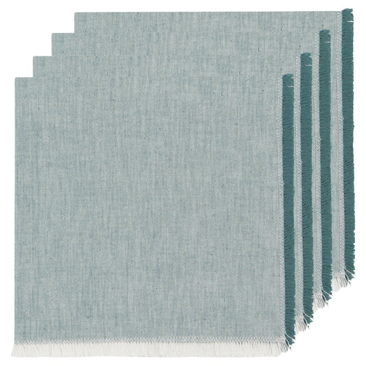 Lagoon Chambray Napkins Set