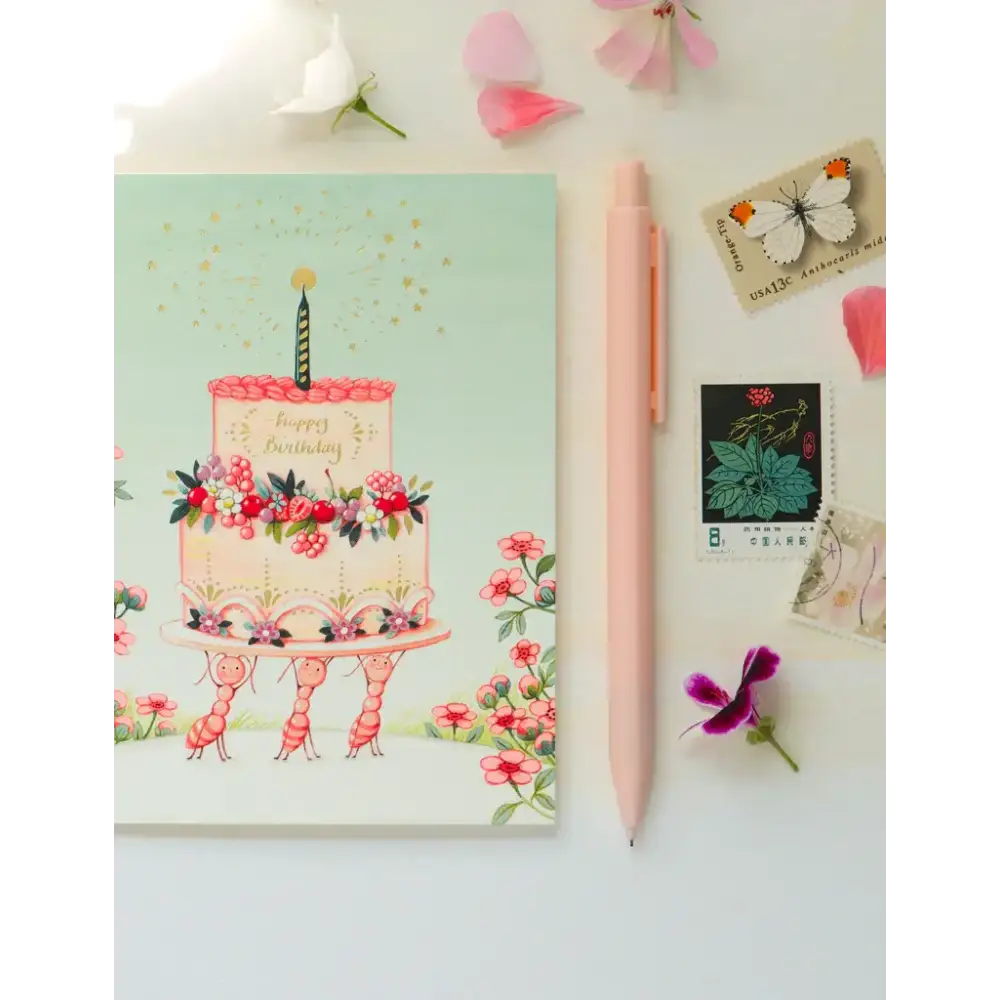 Ants Birthday Greeting Card - PABOOM