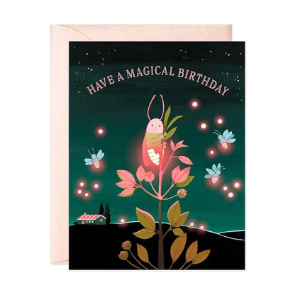 Firefly Birthday Greeting Card - PABOOM