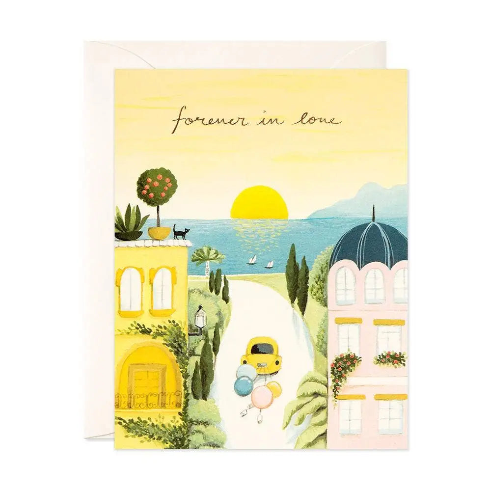 Forever in Love Wedding Greeting Card - PABOOM