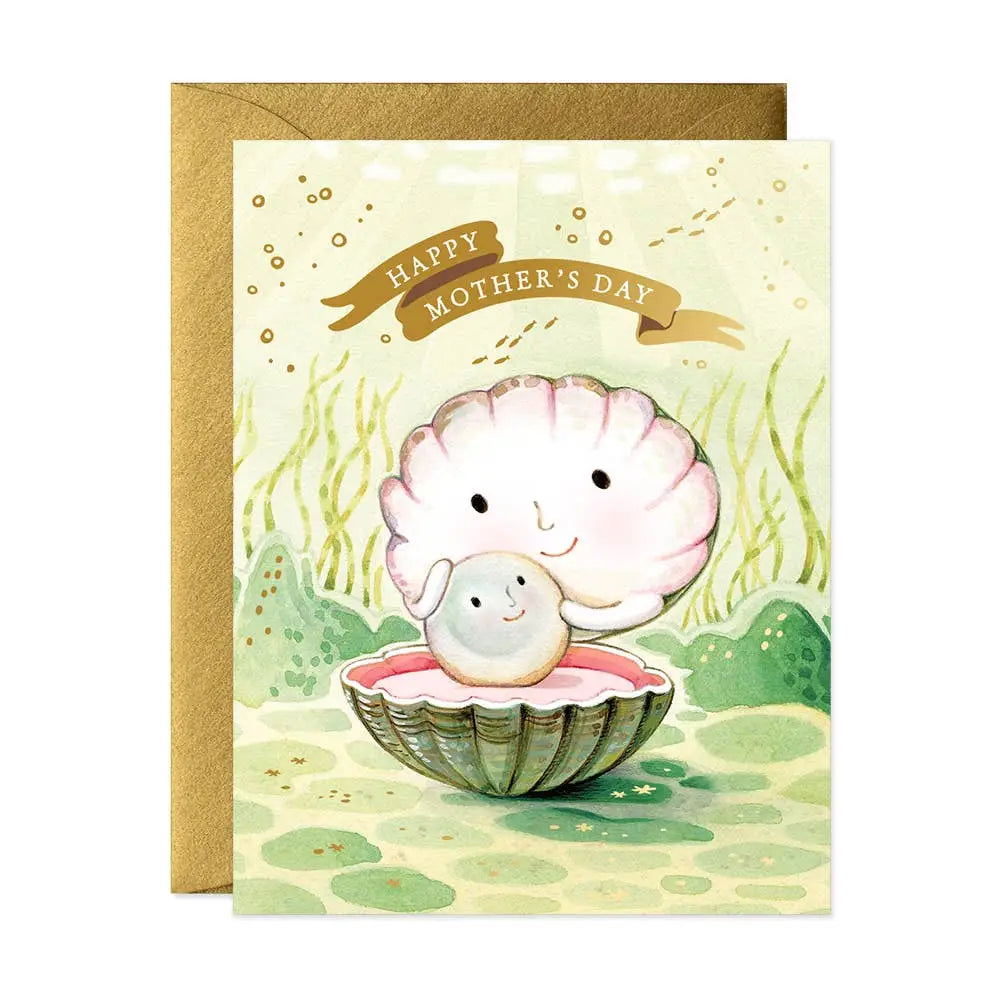 JooJoo Paper - Mother of Pearl Card