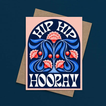 Julie Solvstrom Illustration - Hip Hooray Greeting Card | Birthday