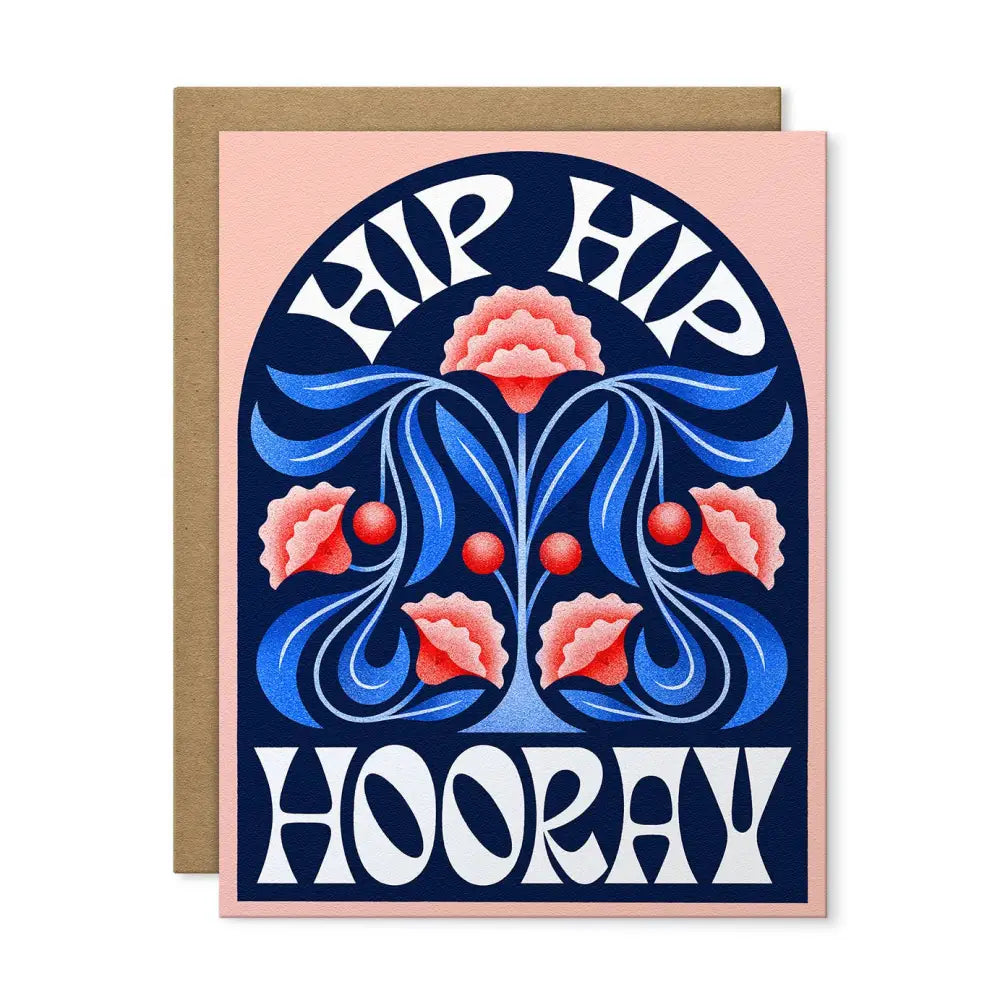 Julie Solvstrom Illustration - Hip Hooray Greeting Card | Birthday