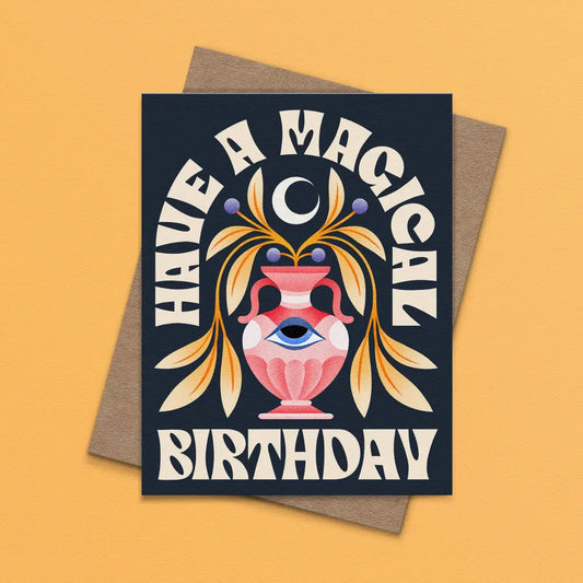 Julie Solvstrom Illustration - Magical Birthday Card