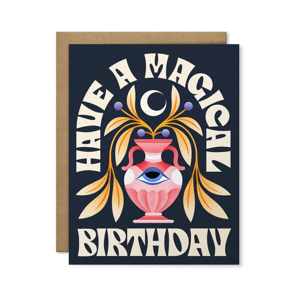 Julie Solvstrom Illustration - Magical Birthday Card