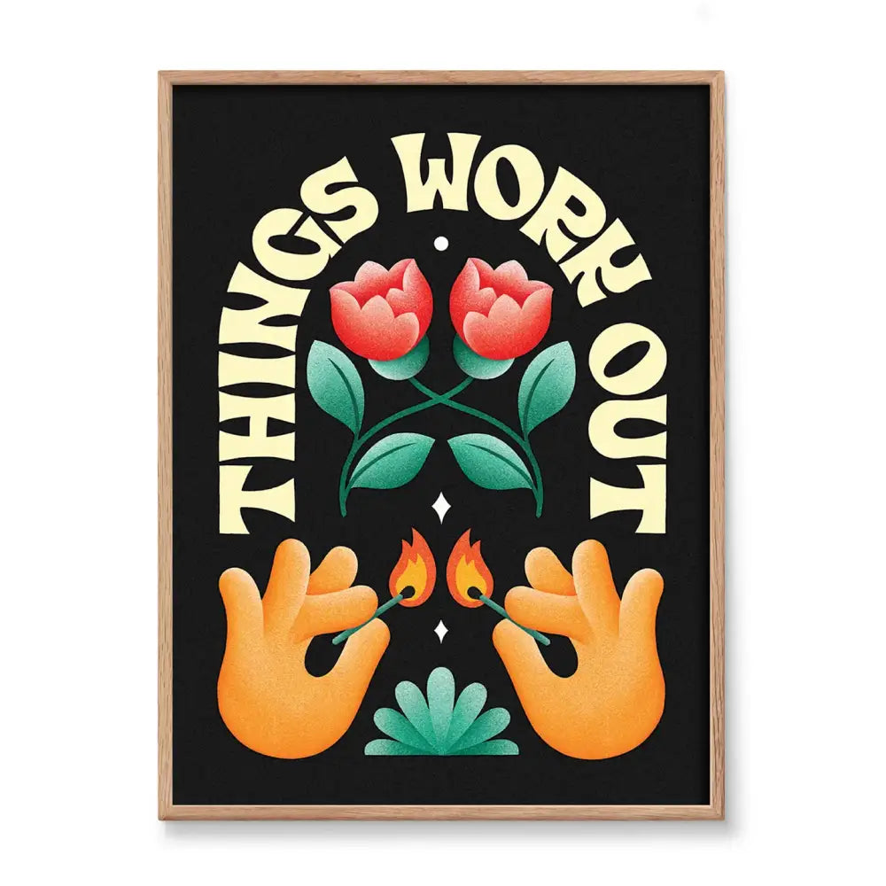 Things Work Out Print - PABOOM