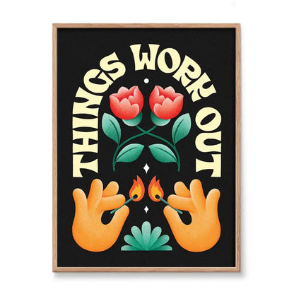Things Work Out Print - PABOOM