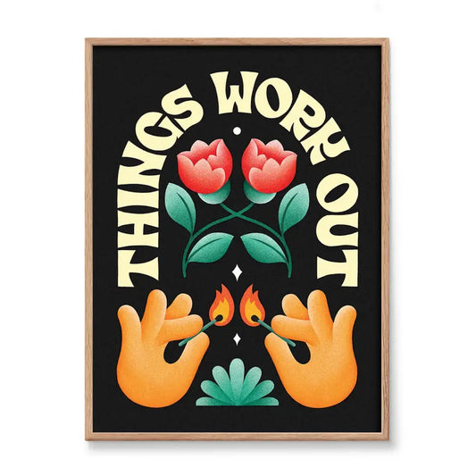 Things Work Out Print - PABOOM