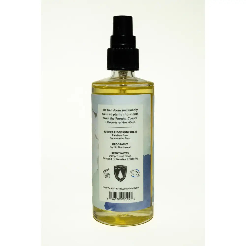 Juniper Ridge Body Oil Cascade Forest - PABOOM
