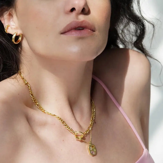 Disco Star Hoop Earrings - PABOOM