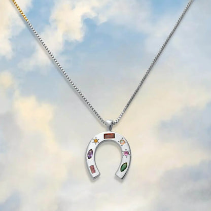 Kaleidoscope Lucky Charm Necklace - Gold