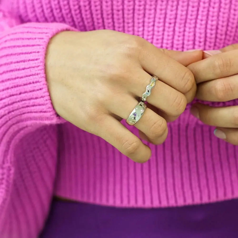 Junk Jewels Ltd - Jewelled Dreams Chunky Ring