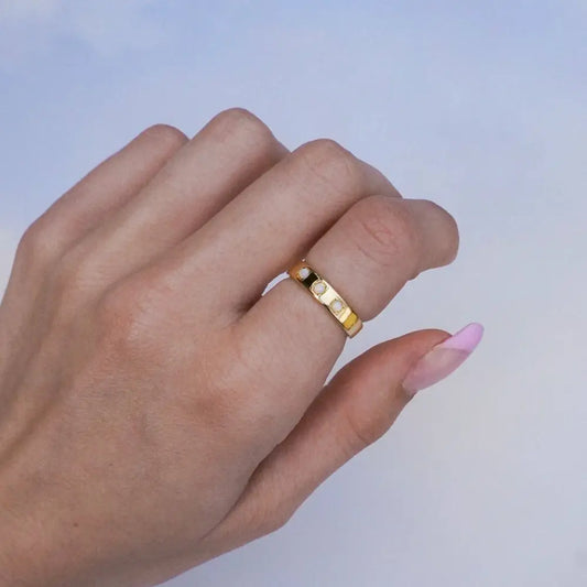 Triple Opal Ring - PABOOM