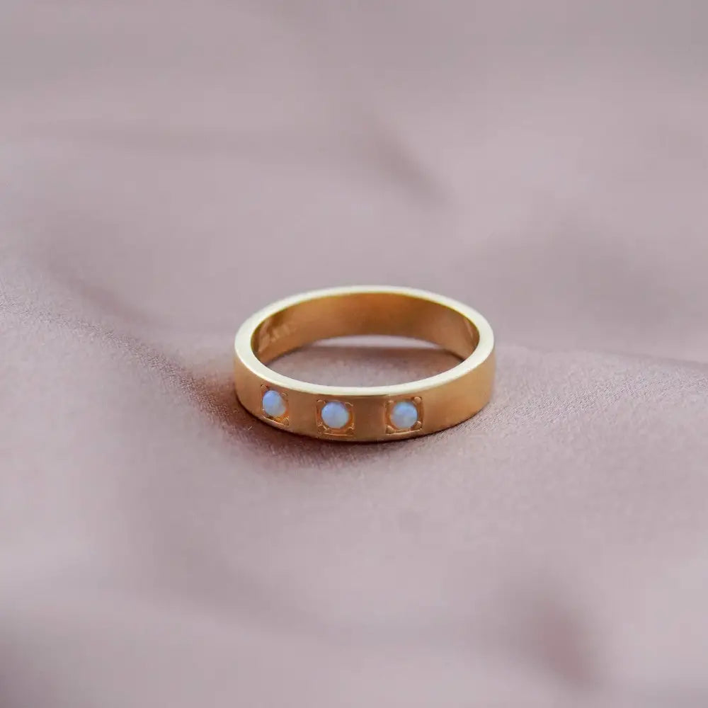 Triple Opal Ring - PABOOM