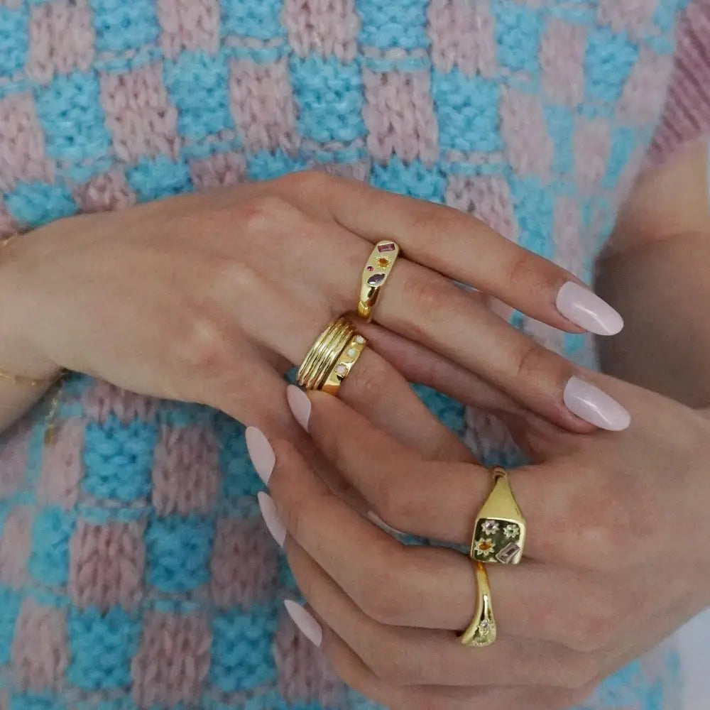 Triple Opal Ring - PABOOM