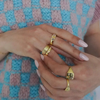 Triple Opal Ring - PABOOM