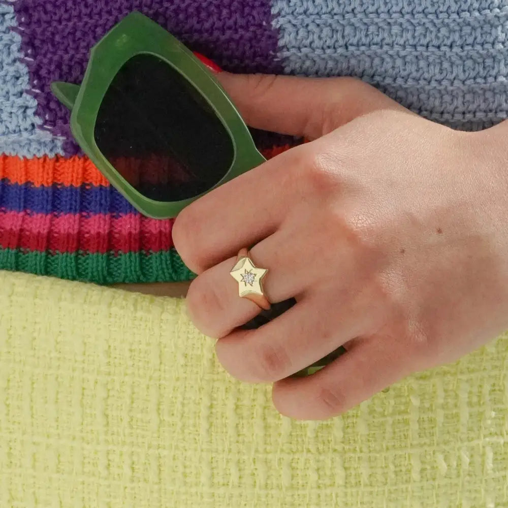 Shooting Star Signet Ring - PABOOM