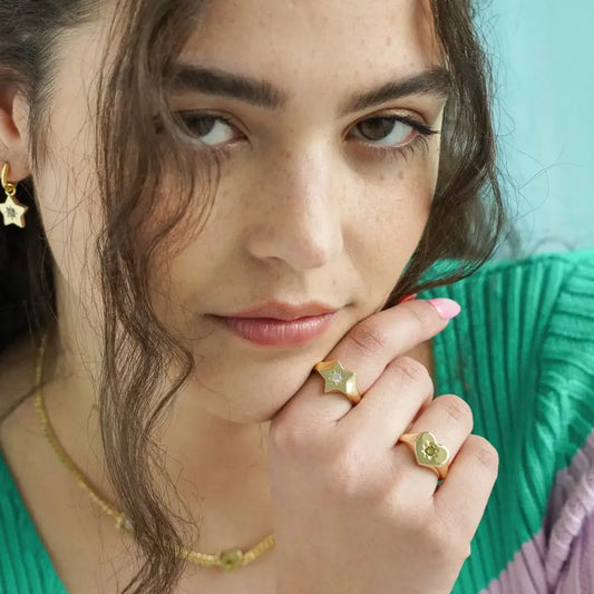 Shooting Star Signet Ring - PABOOM