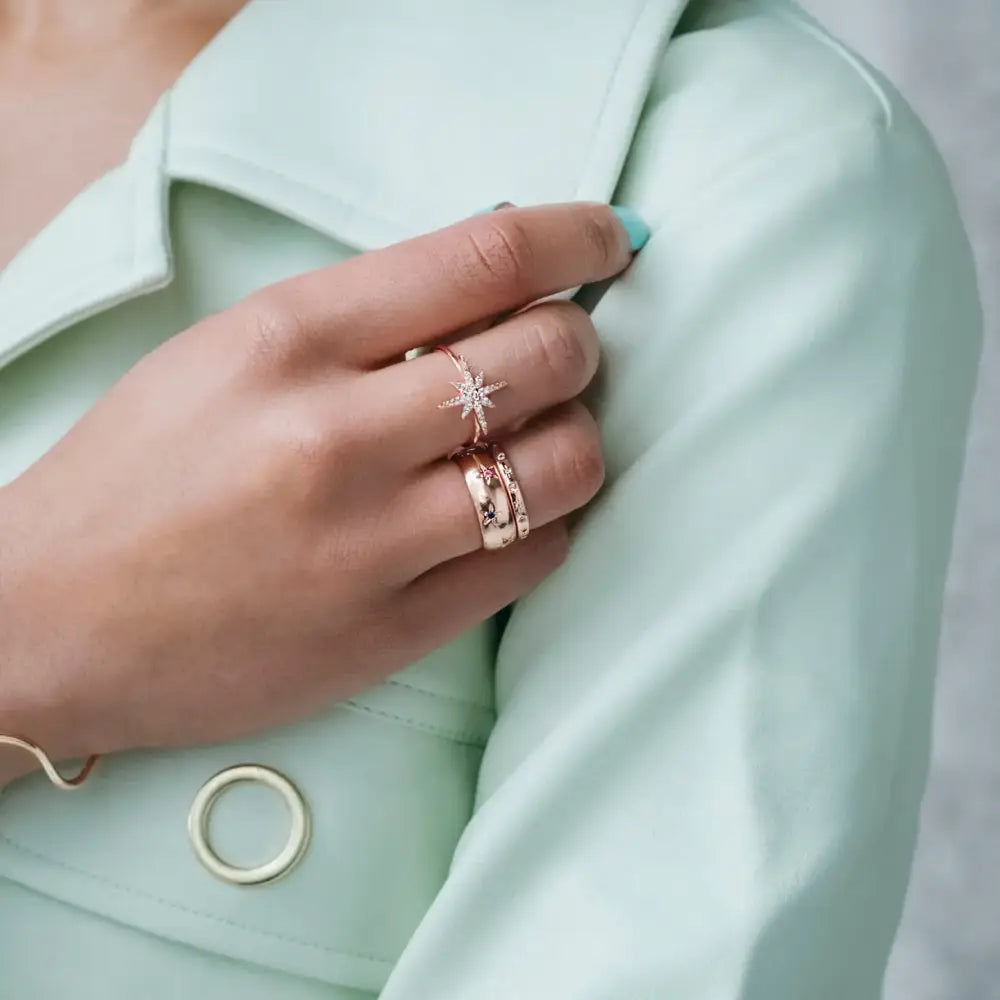 Starburst Ring Gold - PABOOM