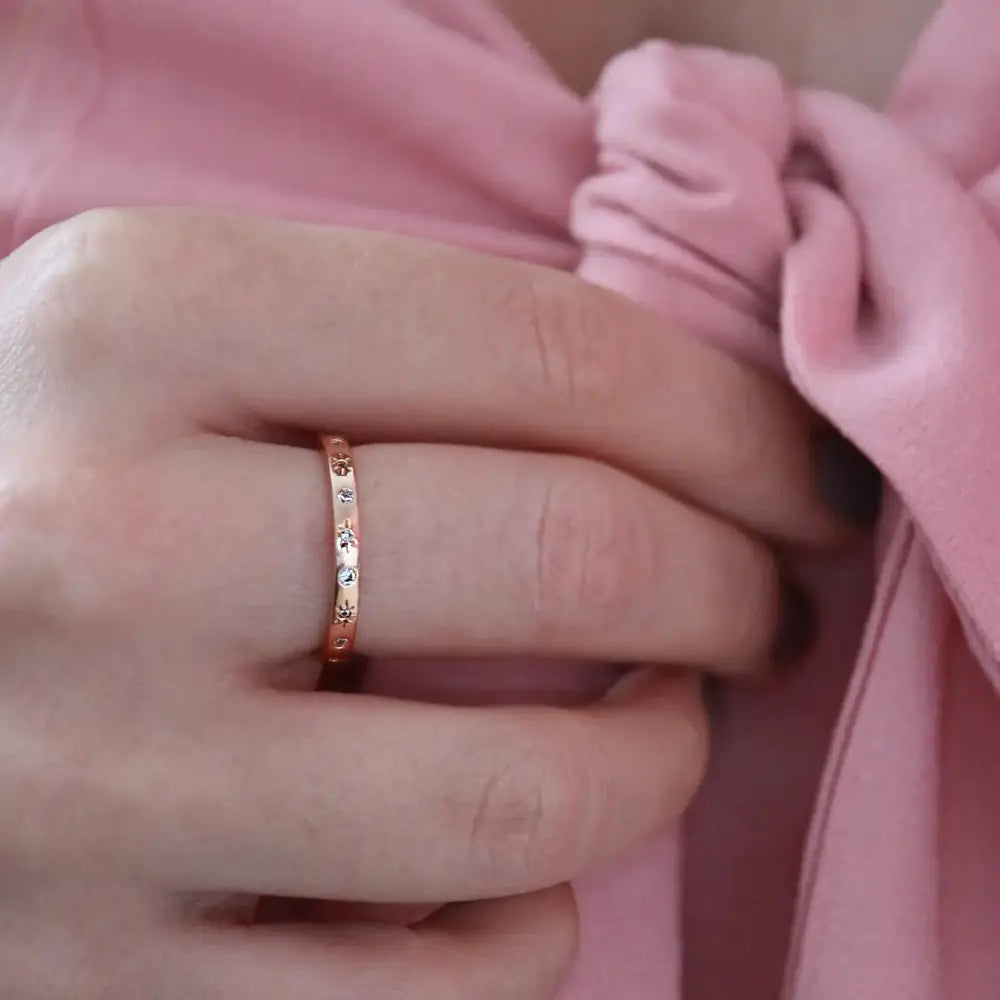 Starburst Ring Gold - PABOOM