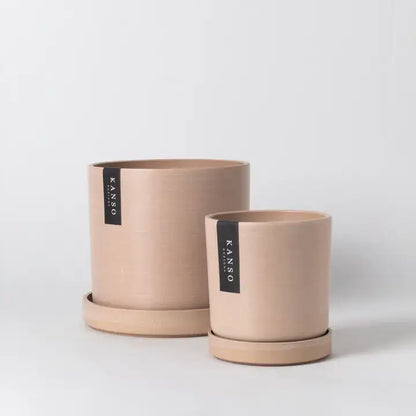 Kanso Designs - Design Planter + Saucer 4”